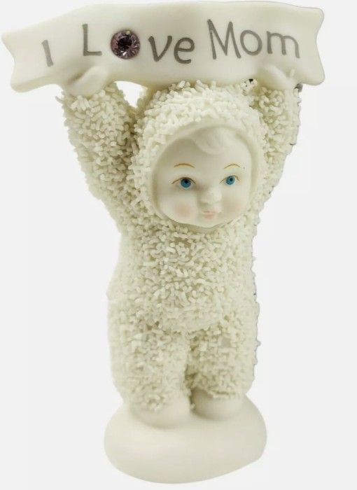 Department 56 Snowbabies "I LOVE MOM" Figurine w Box 2002 never displayed or removed from box.
Loc gb2