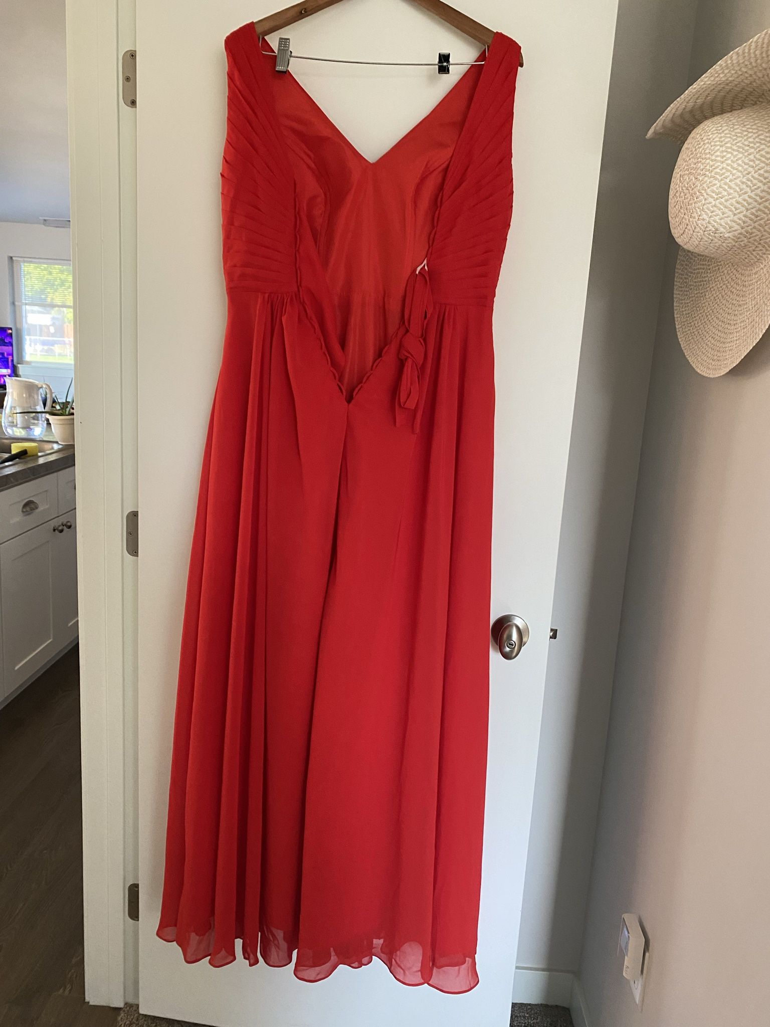 Red Bridesmaid Dress