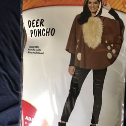 Deer Poncho Spirit Halloween Costume Thumbnail