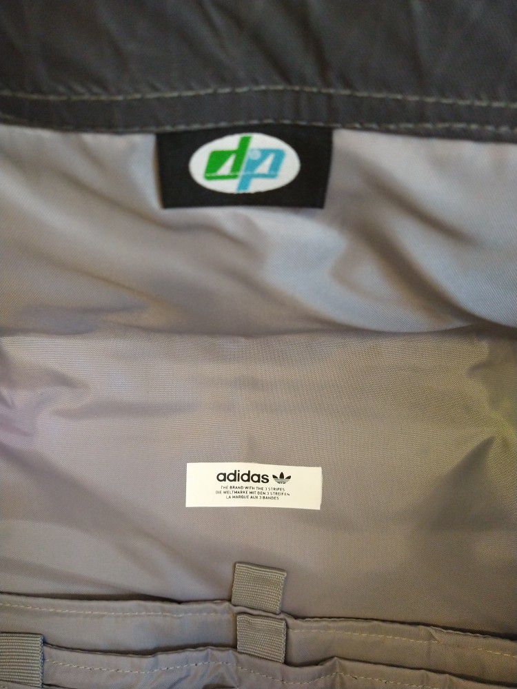 New ADIDAS Future Roll-Top Backpack Grey Five (ED4708) [$120 Retail]