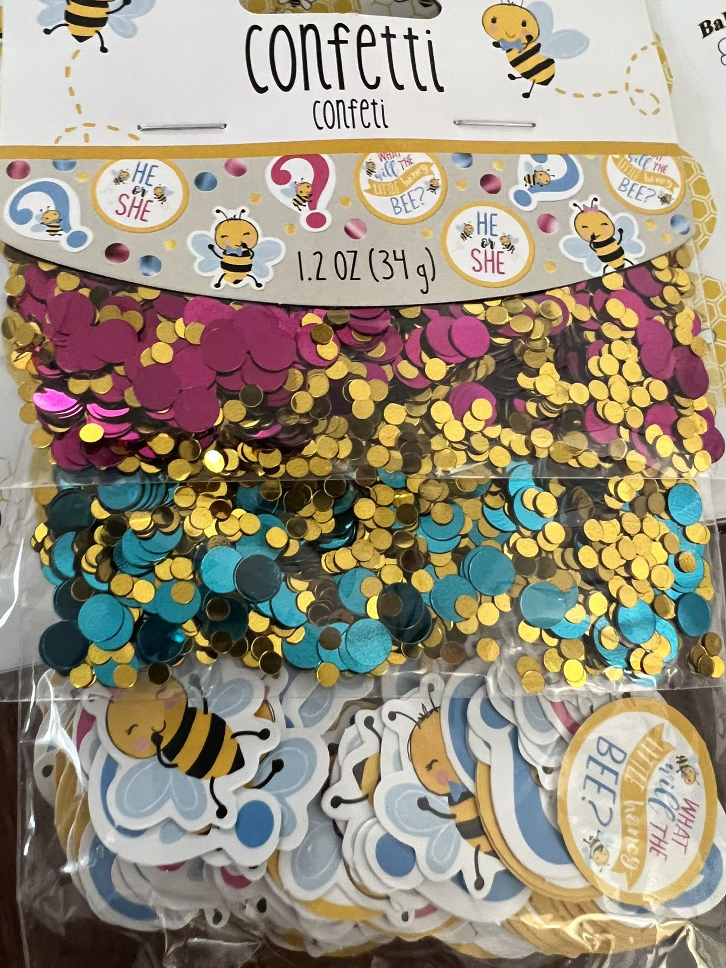 Hexagon Honey Party Shower Favors