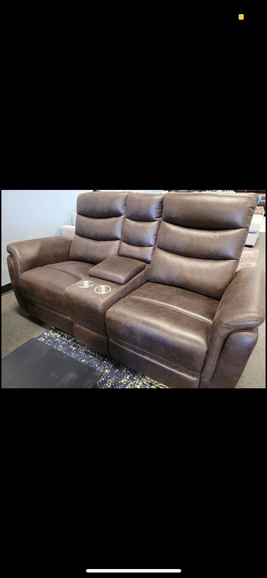 In stock now!! Brand new color - sofa/loveseat/recliner- buy as set or only the pieces you need -