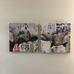 Elephant Wall Art Thumbnail