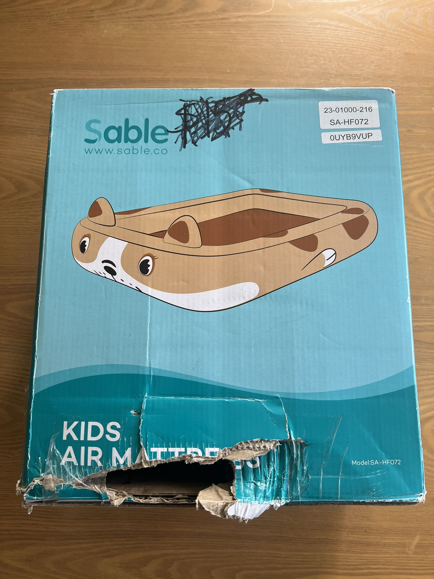 Kids Air Mattress Sable Brand 