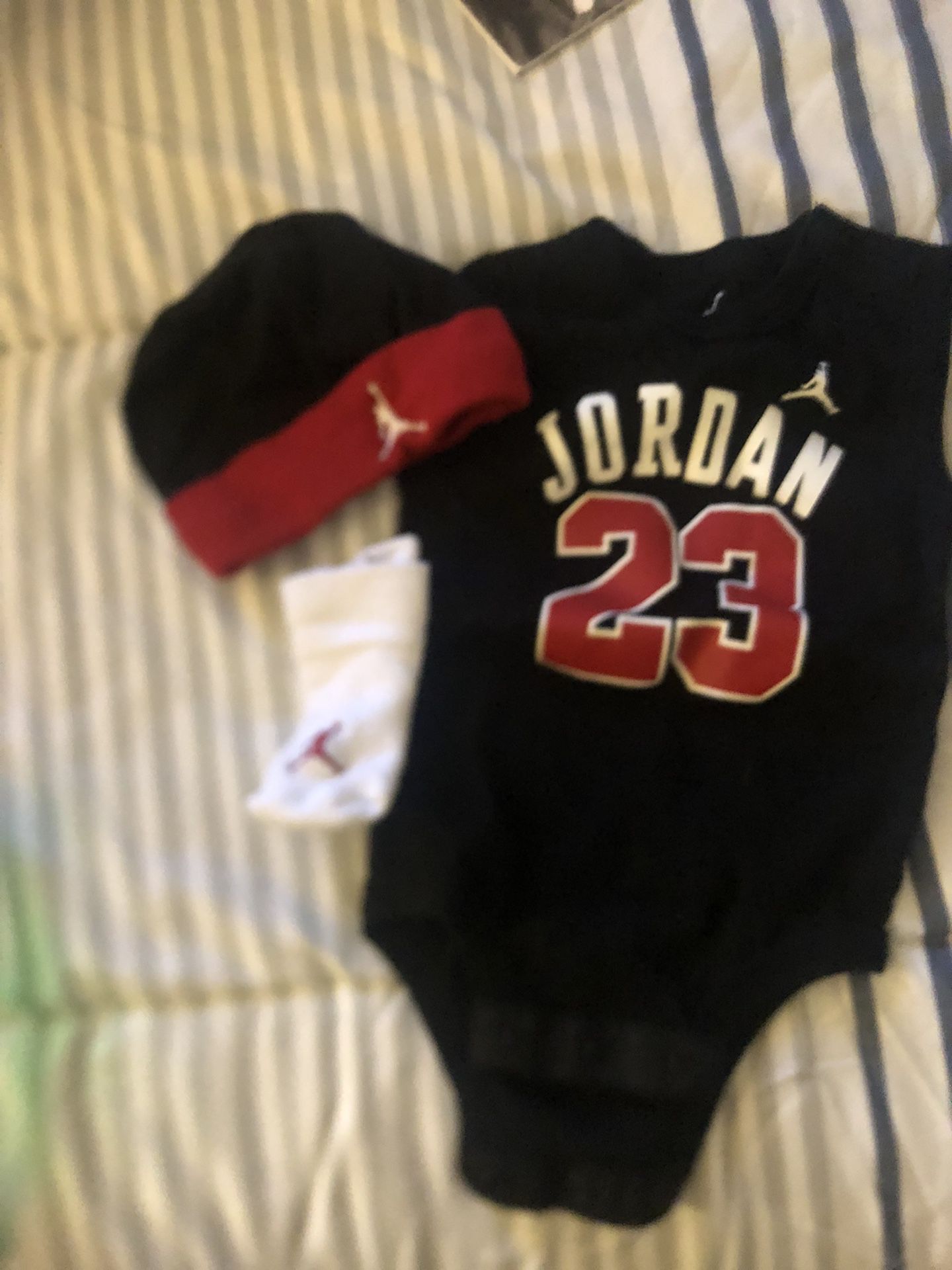 Jordan Onesie Set Infant Boys 0- 6 Months