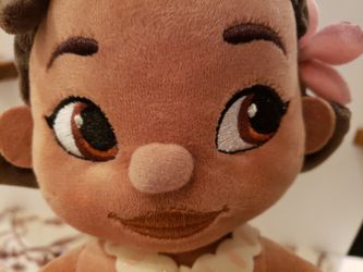 Official Disney Store Baby Moana Soft Plush Doll Toy.       W Thumbnail