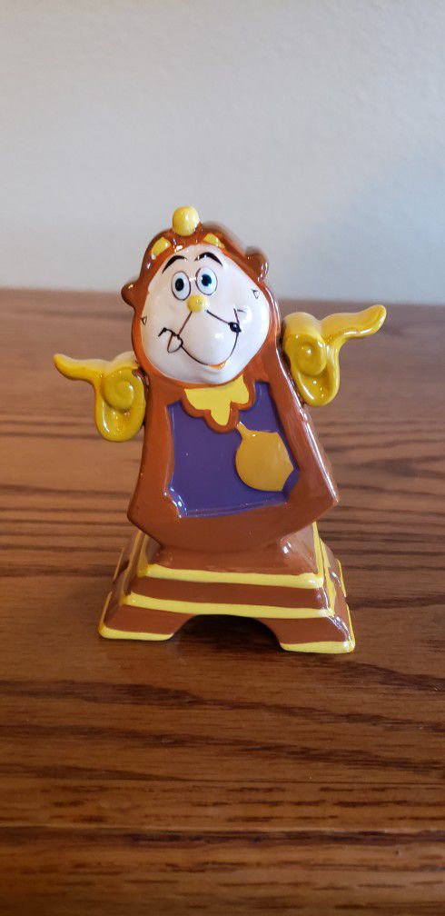 Disney's Beauty And The Beast's Cogsworth Figurine