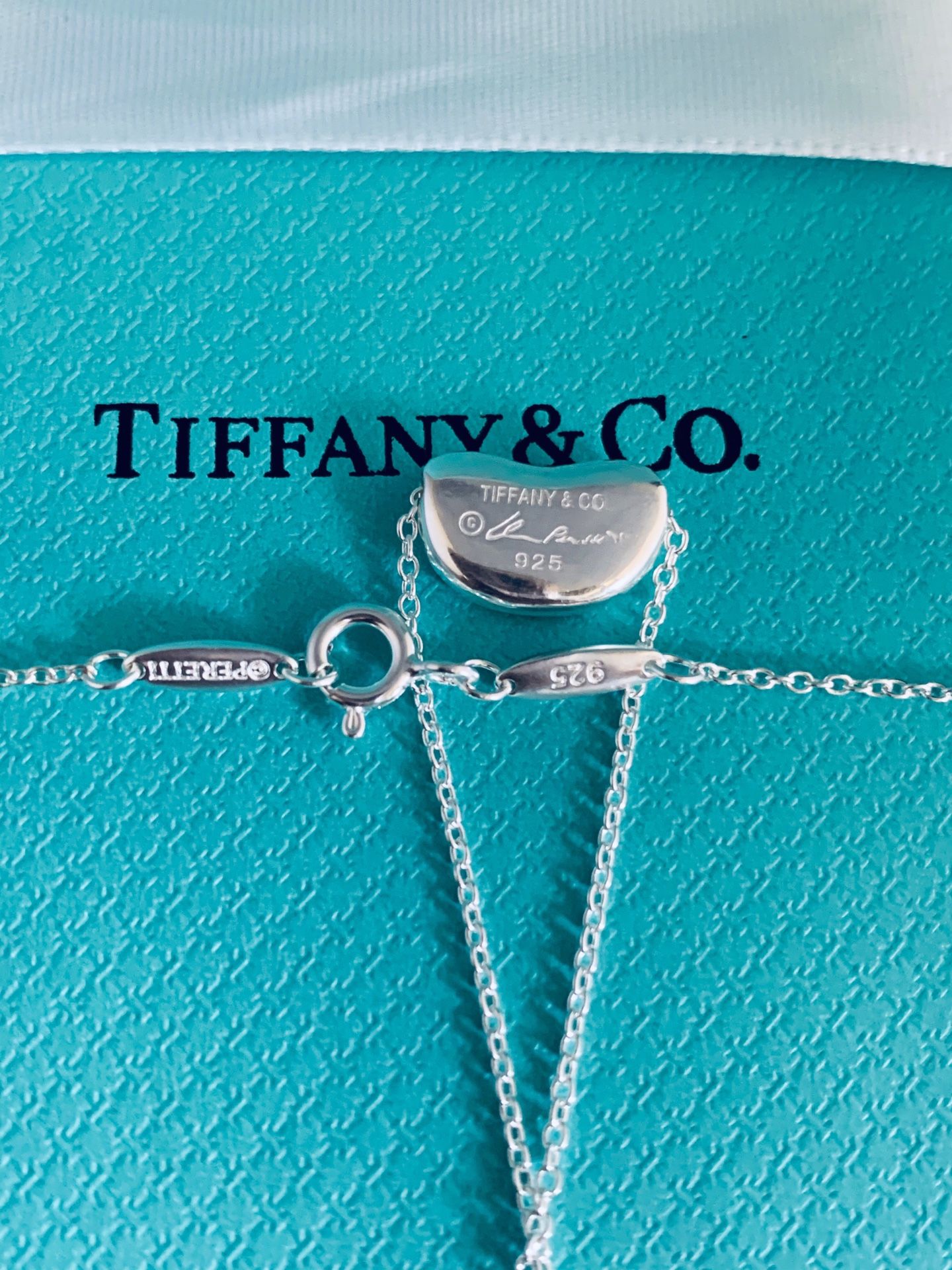 Tiffany and co. Bean necklace