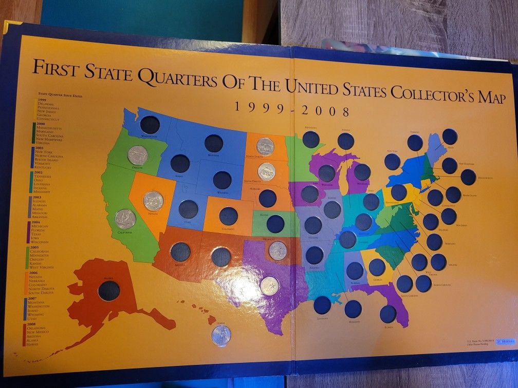 State Quarters Map