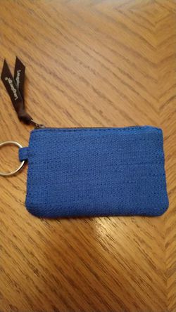 Longaberger key chain change purse. Thumbnail