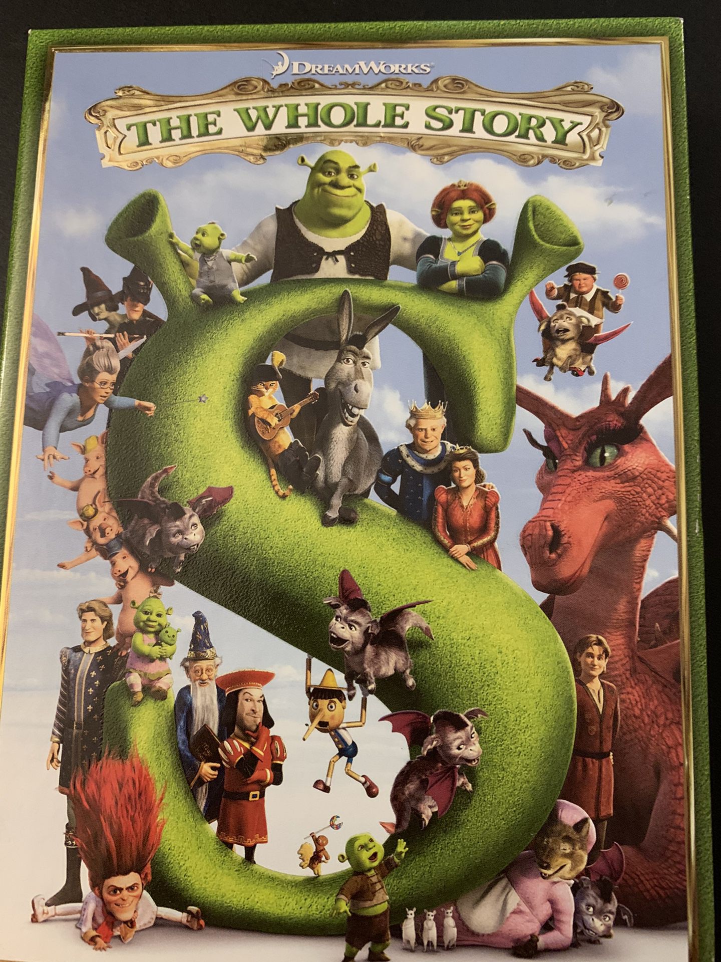 DreamWorks SHREK The Whole Story Collection (DVD) 5-Movies!