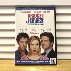 Bridget Jones DVD Full Screen With Zellweger, Grant, & Firth  Thumbnail