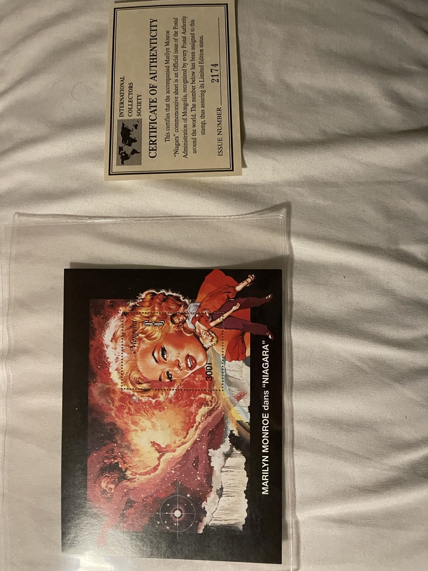 Marilyn Monroe 1995 Collectible Postage Stamps