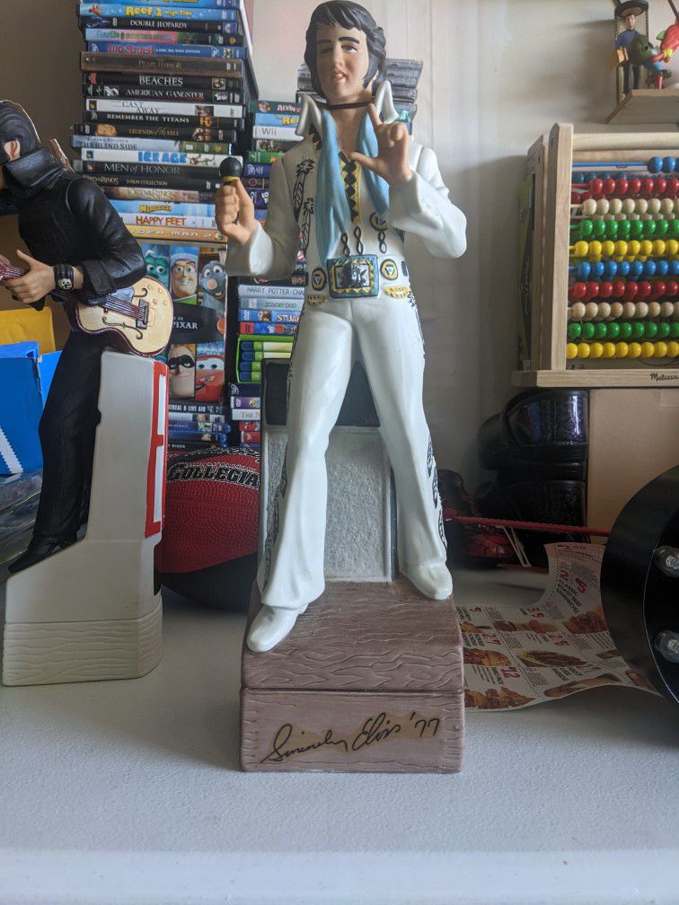 *Elvis* Music Box / Decanter 🎶🎛️👨‍🎤📻🥃🤩😁