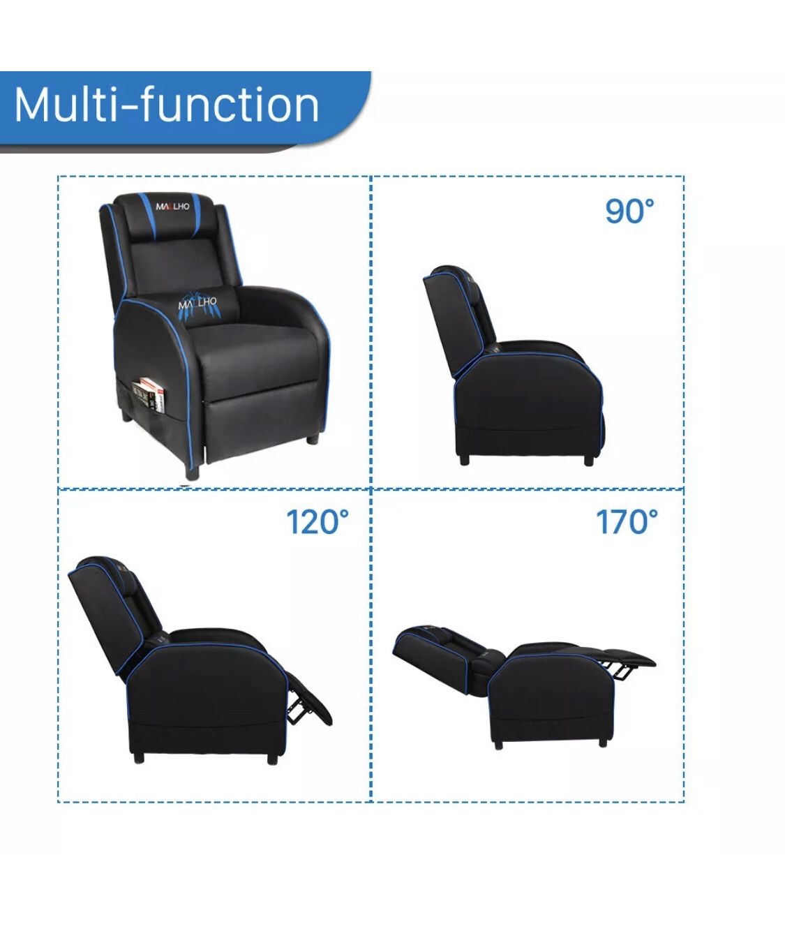🎮 BRAND NEW RECLINER GAMING CHAIR
