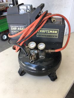 craftsman air compressor 4 gallon