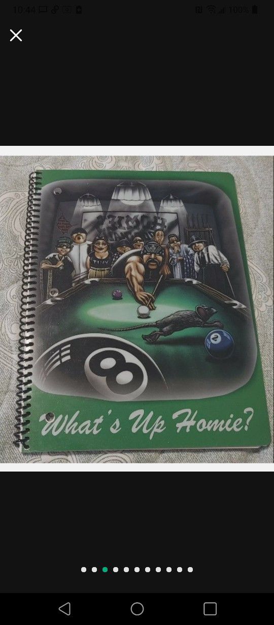 New 6pcs Homies Notebook