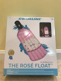 Swimline Inflatable Rose Float Lounger Swimming Pool Raft 94 x 28 Inches Thumbnail