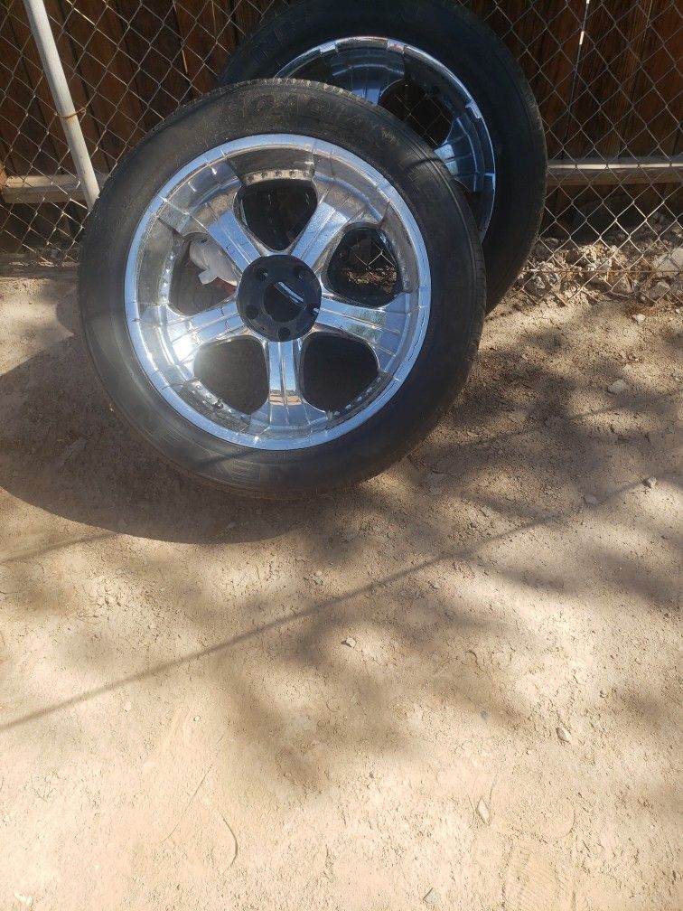 22" Five Lugs