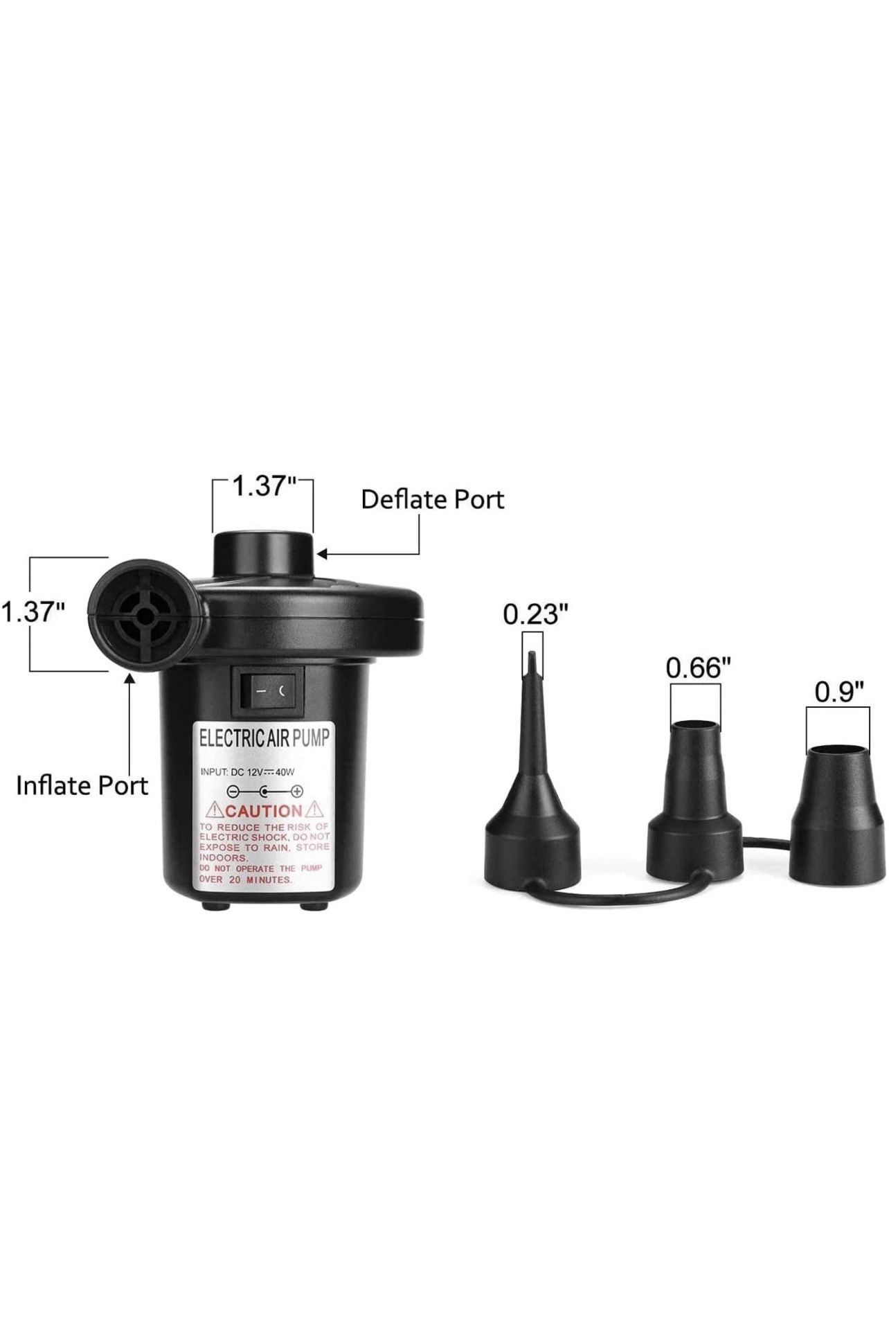 Air Pump for Inflatables