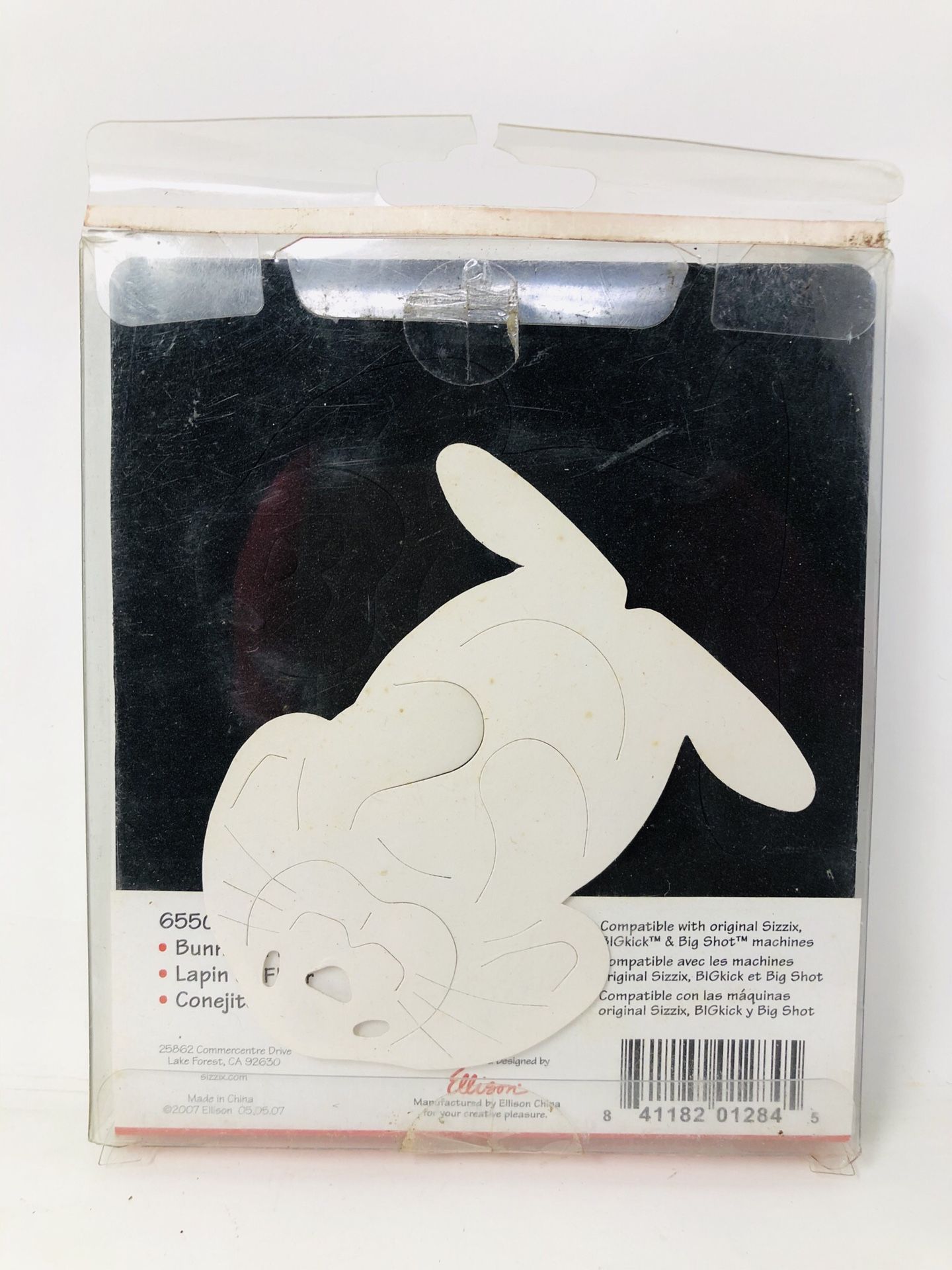 Sizzix bunny and flower
