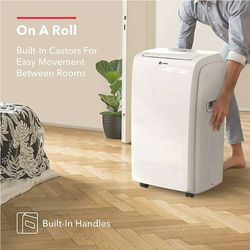 14,000 BTU Portable Air Conditioner - Conveniently Cools Rooms 500 to 650 Square Feet Thumbnail