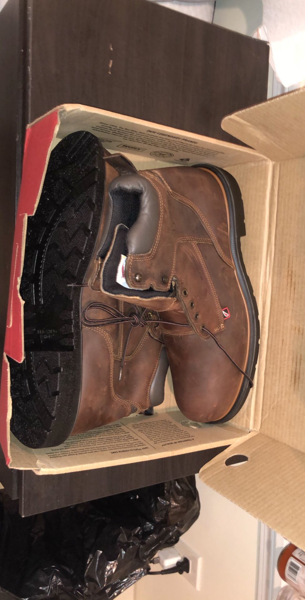 Red wing 8inch boots brand new size 15 style #415
