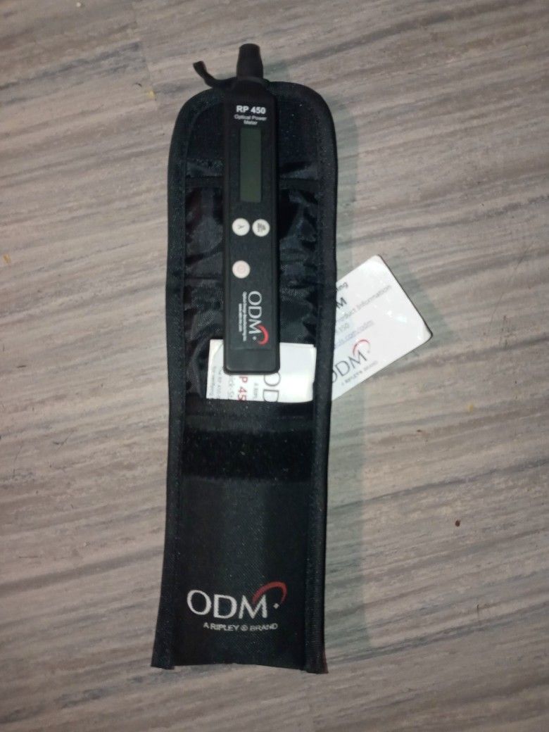 ODM RP450 Optical Power Meter....Fluke TS100 PRO....Sidekick T&N.... EXFO Visual Fault Locator 635nm Laser