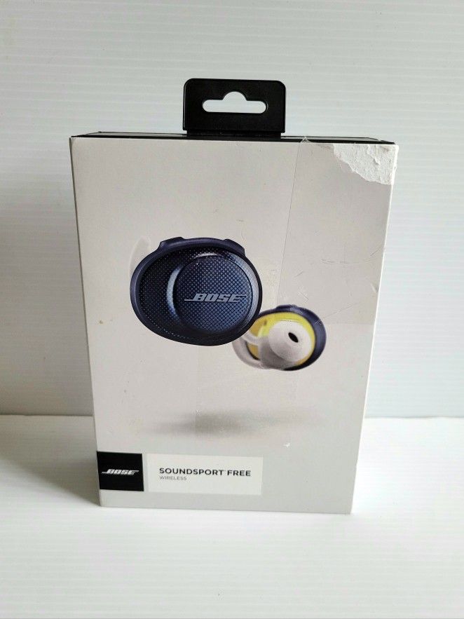 Bose SoundSport Free Navy/Citron In Ear Headset.
