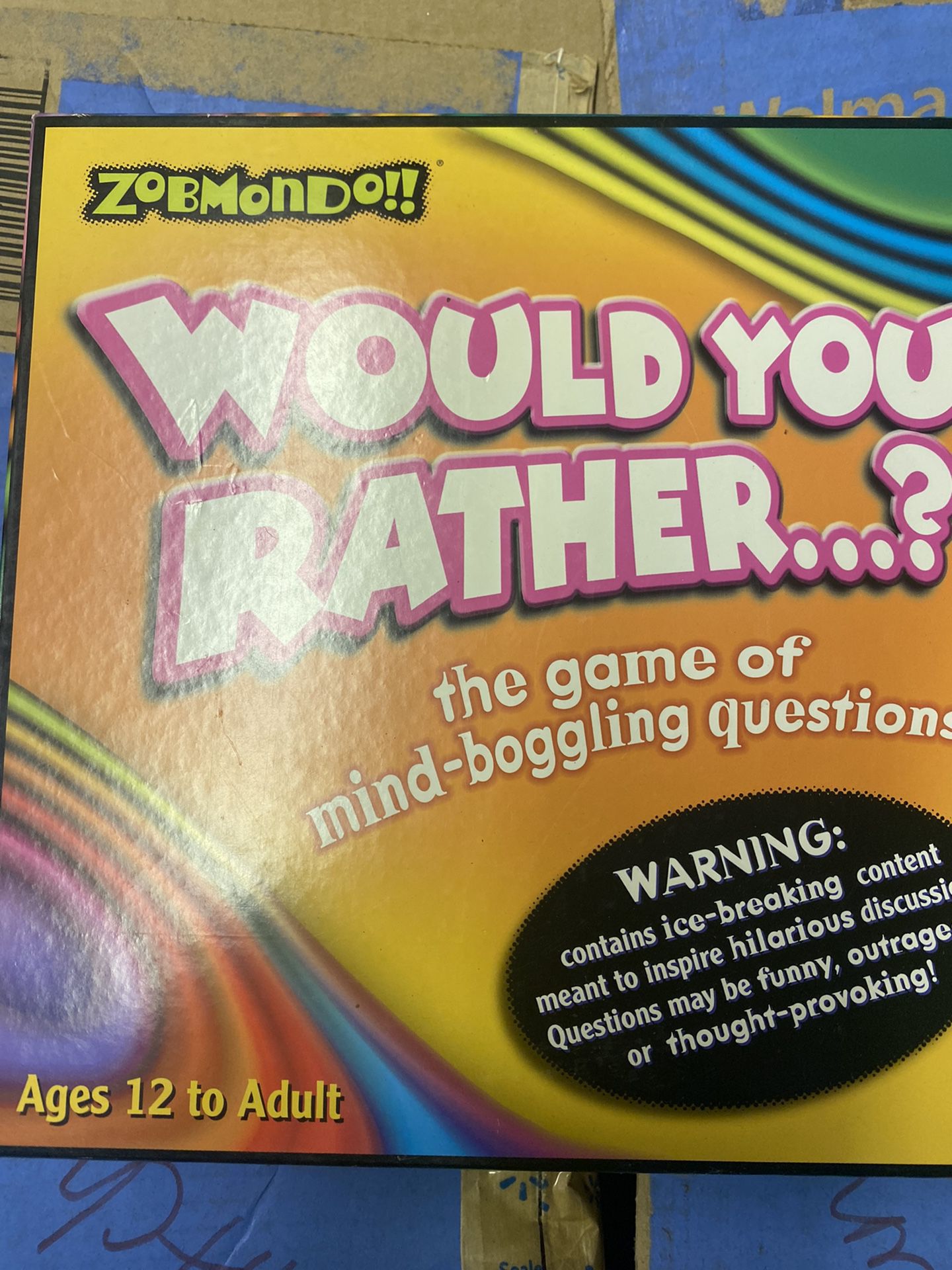 Board Game “Would You Rather…?”