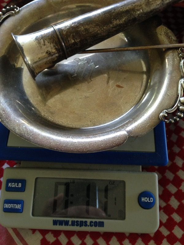 11.1 oz sterling silver