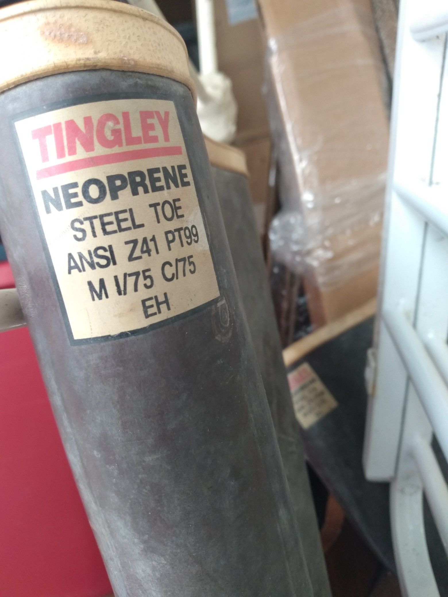Tingley Steel Toed Rubber Boots