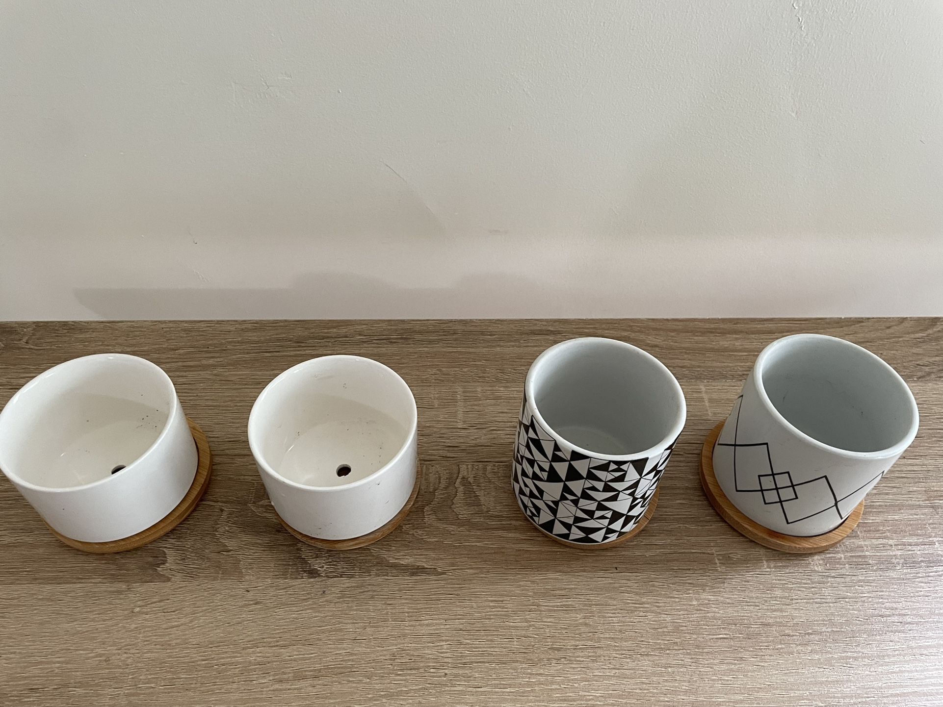 17 Assorted Small Ceramic Planters For Succulents And Tiny Plants