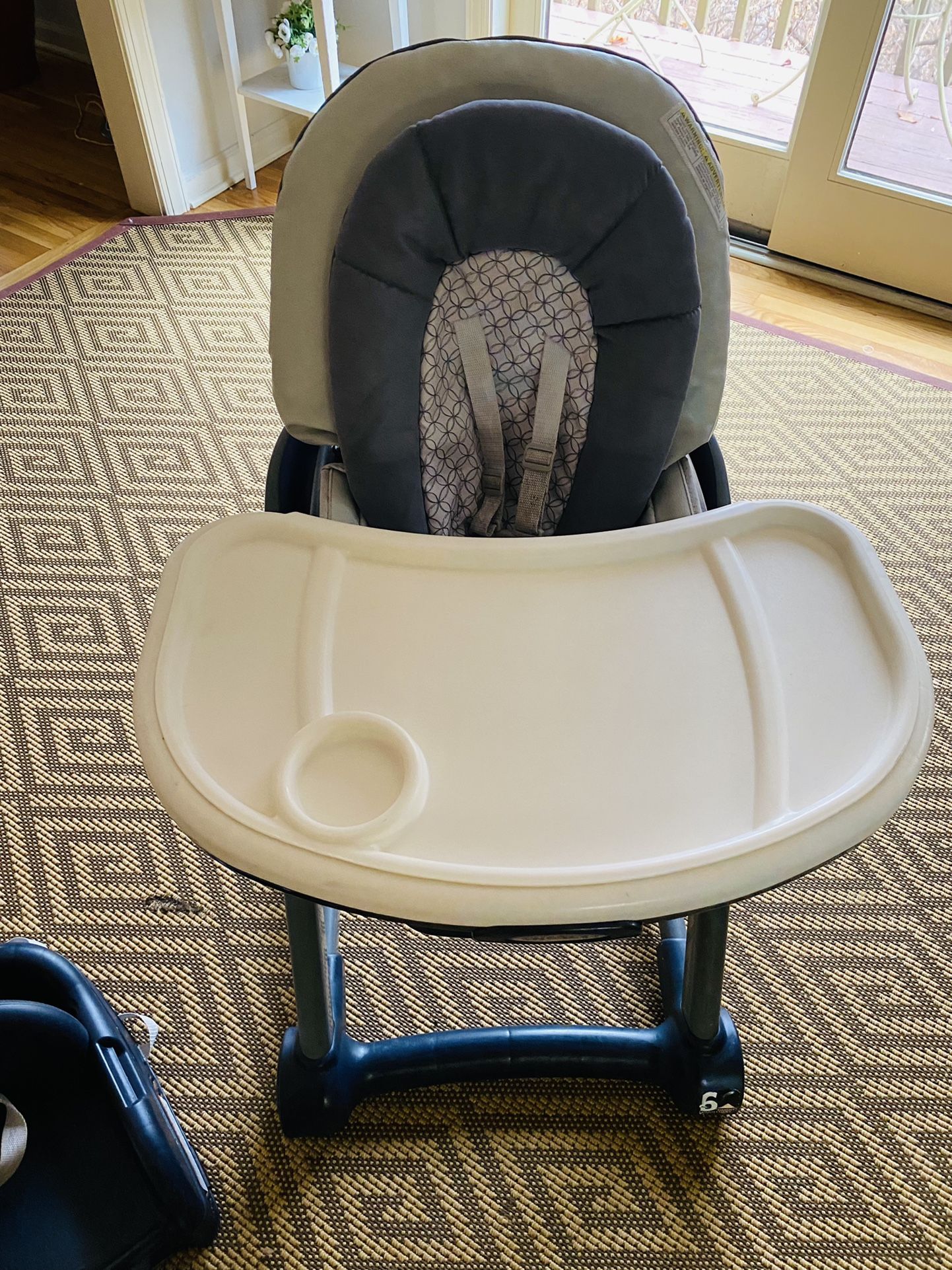 Graco Adjustable High Chair With Booster Seat