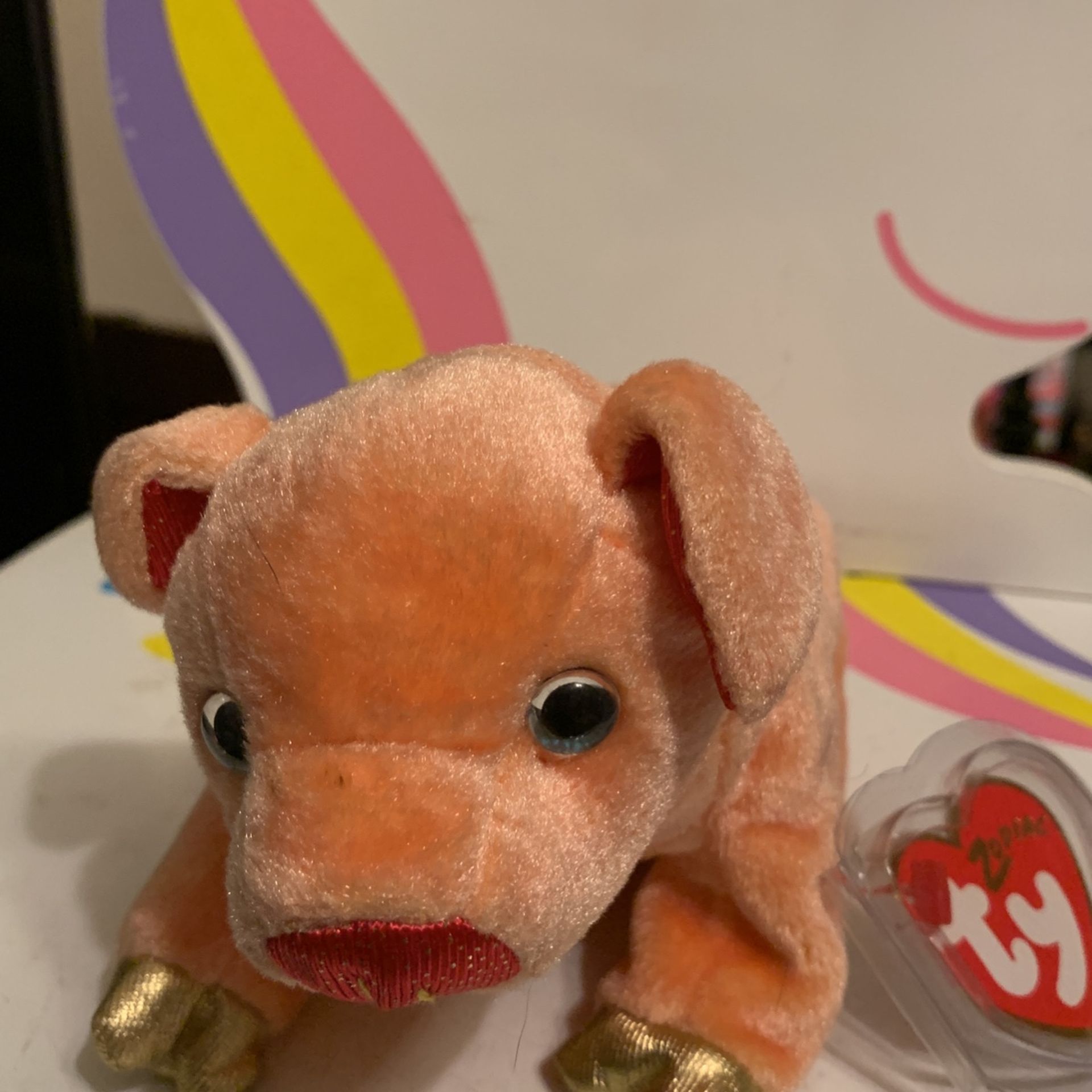 TY Beannie Babies Pig 2000