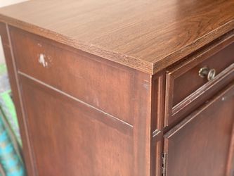 Wood Cabinet Console TV Stand Buffet Thumbnail