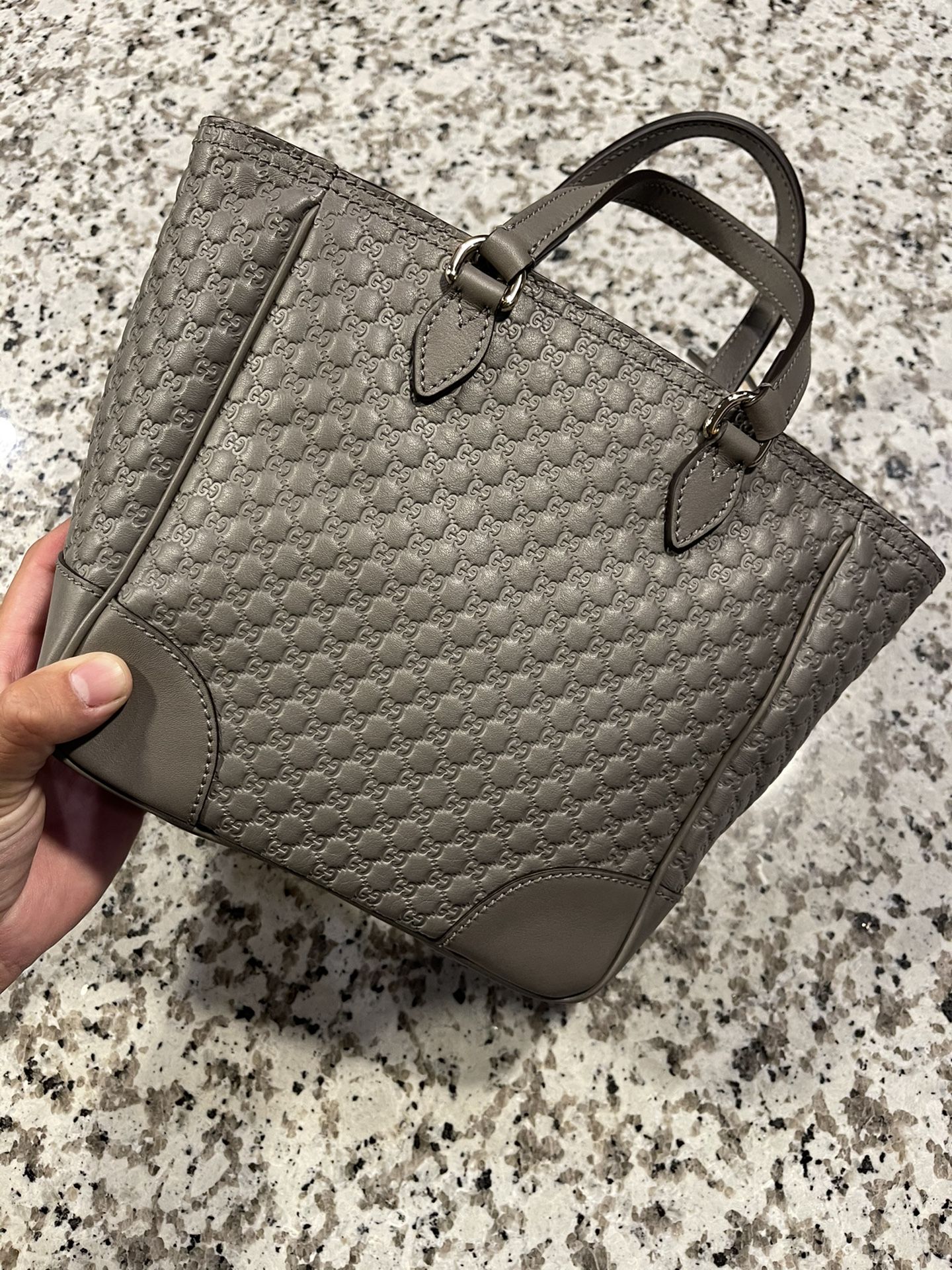 Gucci Bree Mini Tote Grey