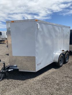 Brand new enclosed trailer 6x12TA2 with warranty and ready for you to start your business Thumbnail