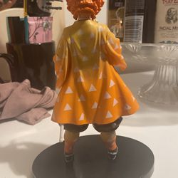 Zenitsu Demon Slayer Anime Figure Figurine Action Toy Doll Thumbnail