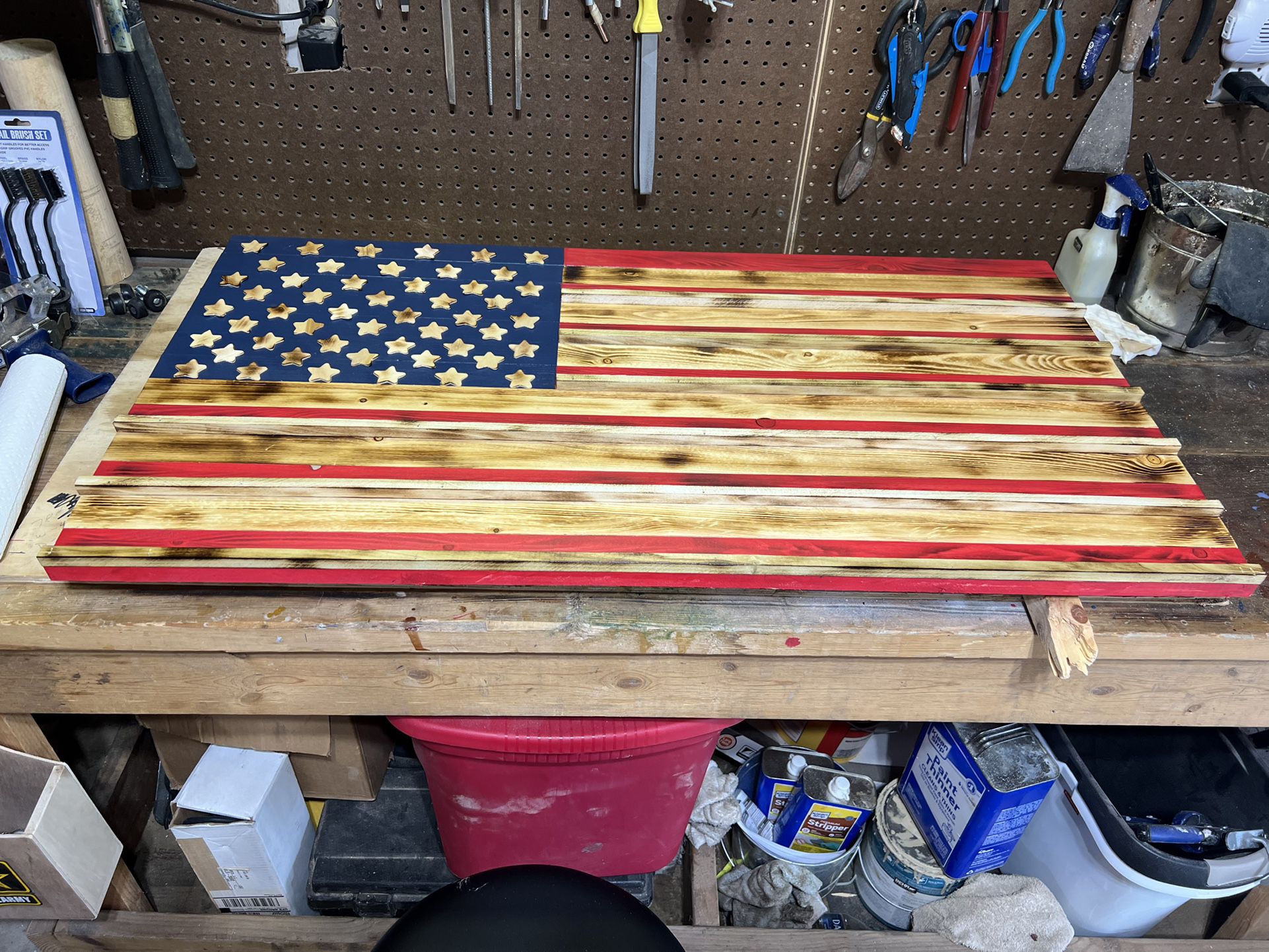 American Flag Challenge Coin Holders
