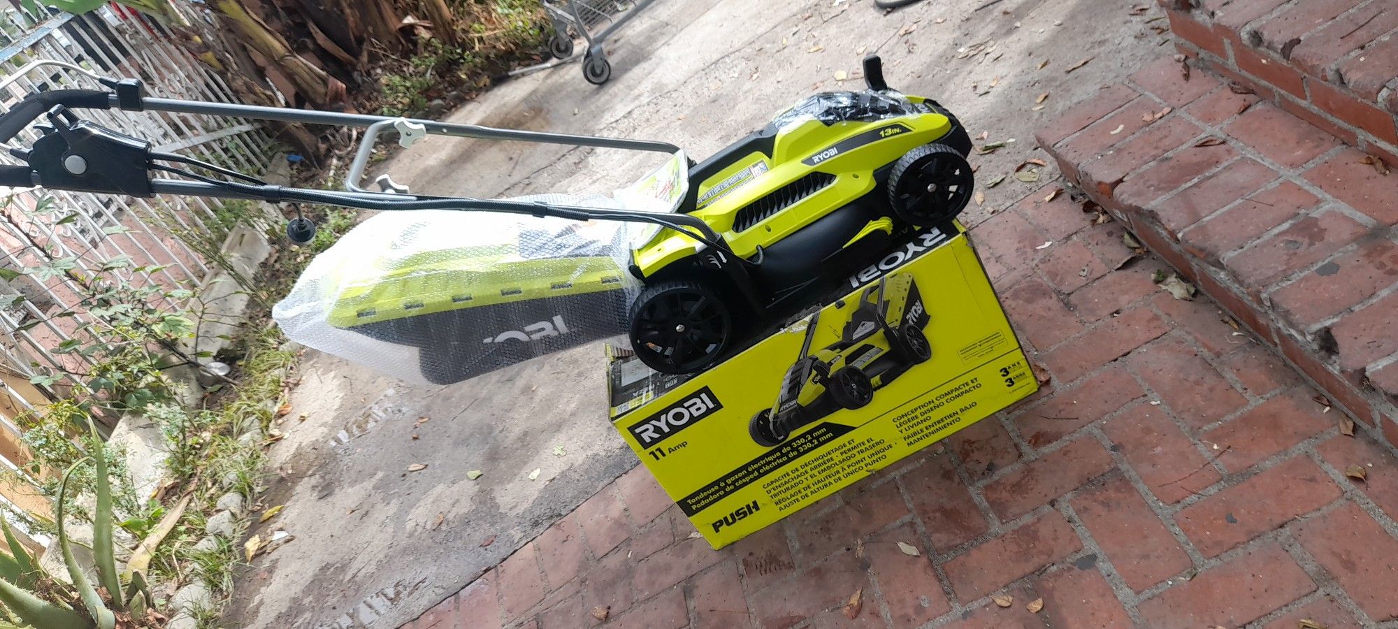 RYOBI 13 in. 11 Amp Corded Electric Walk Behind Push Mower