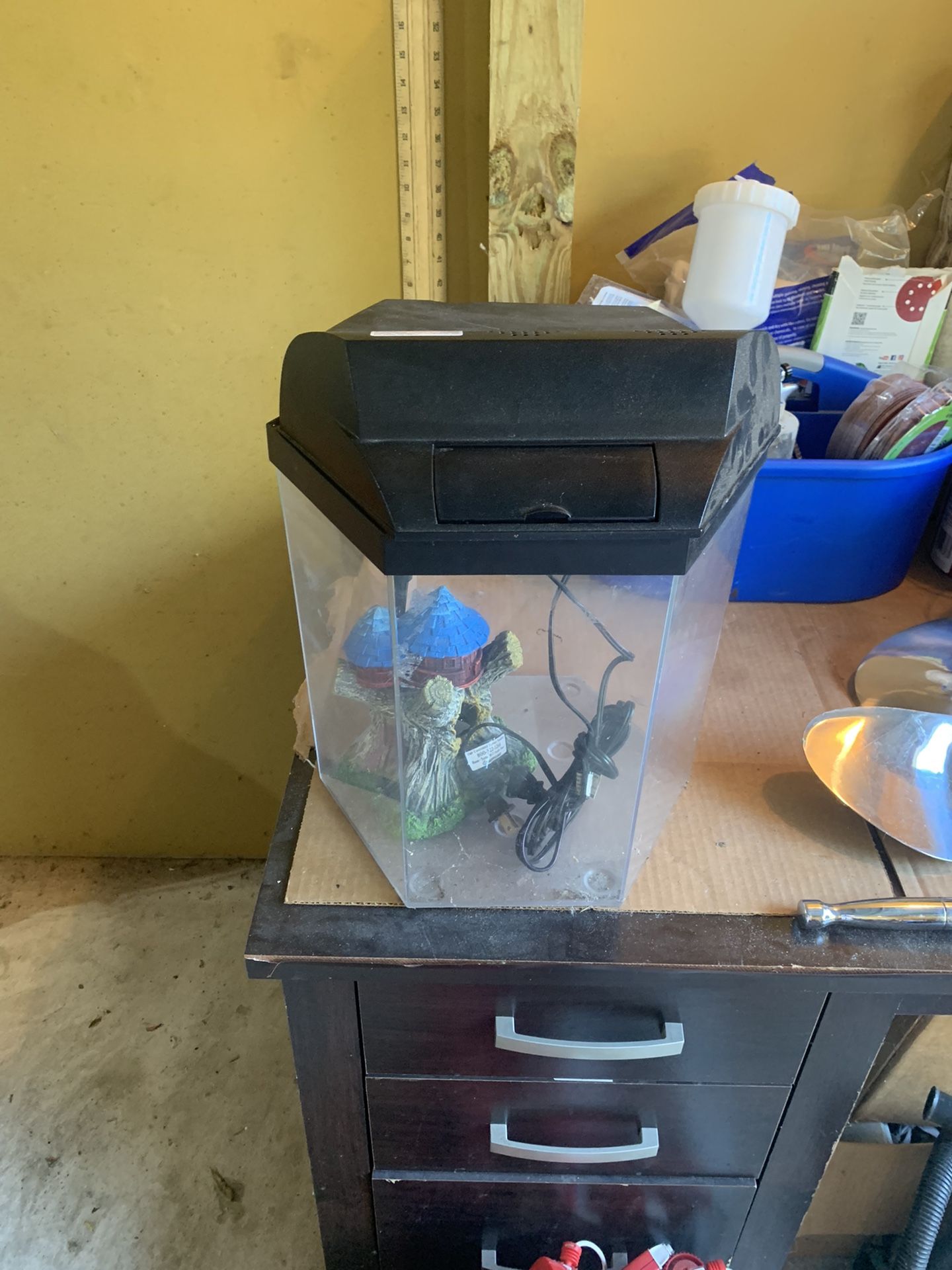 3 Gallon Hexagon Fish Tank