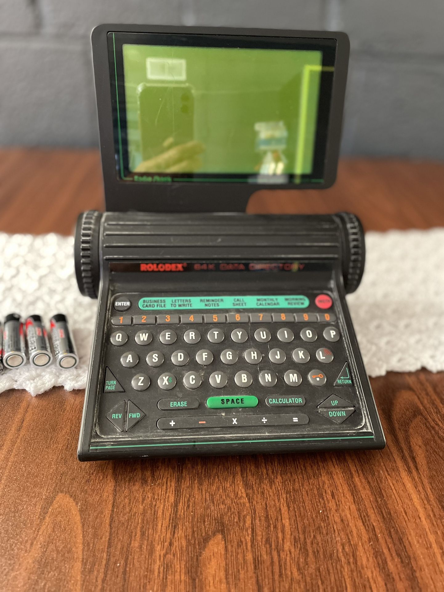 Vintage Electronic Rolodex