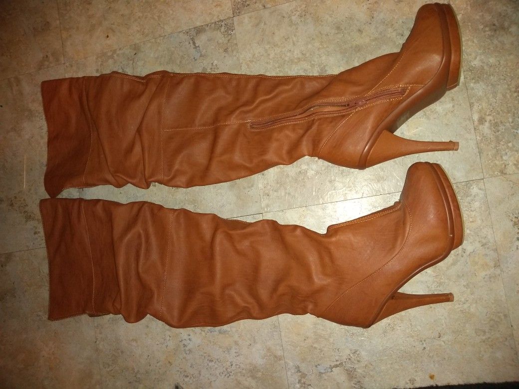 Charlotte Russe Knee High Boots
