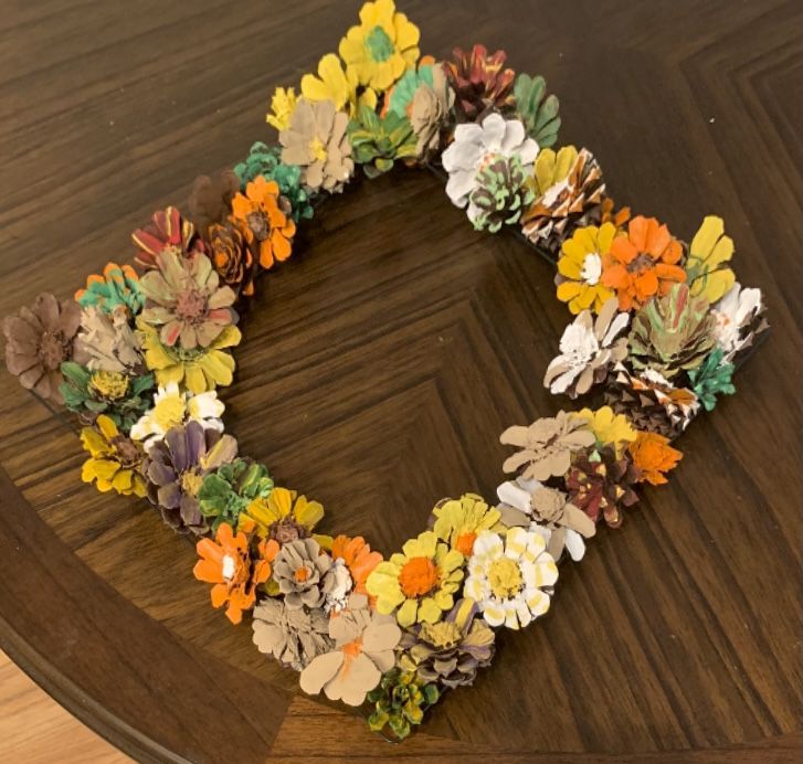 Wreath Handmade Ga Pinecone