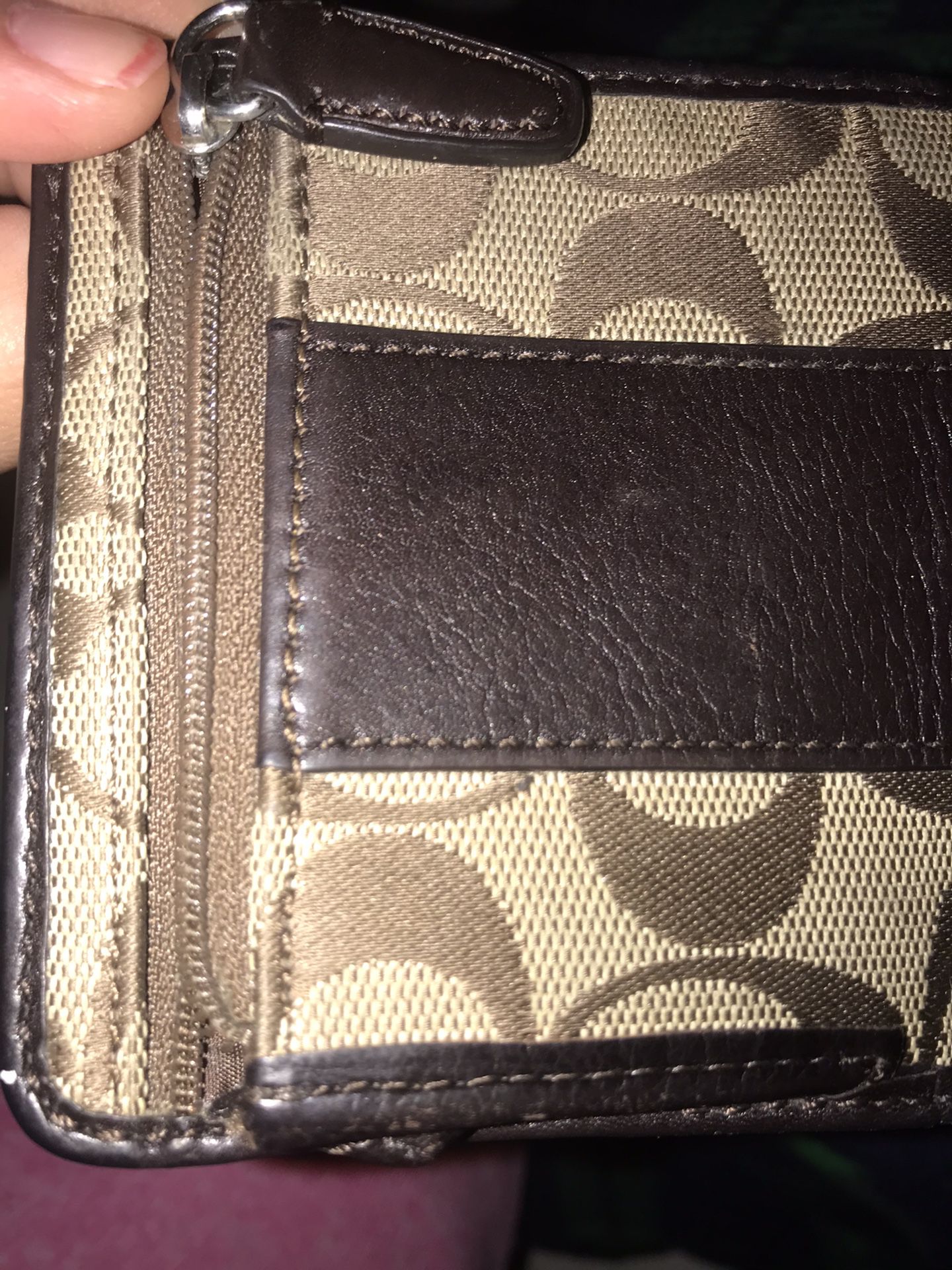 Coach bag and small coach wallet