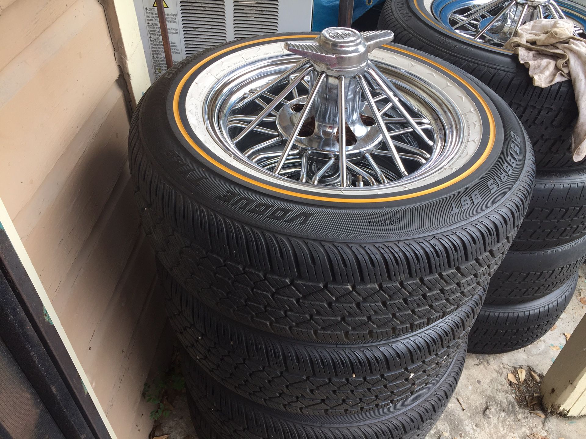 15” Swangas & Vogues (Texas Wire Wheels) for Sale in Houston, TX OfferUp