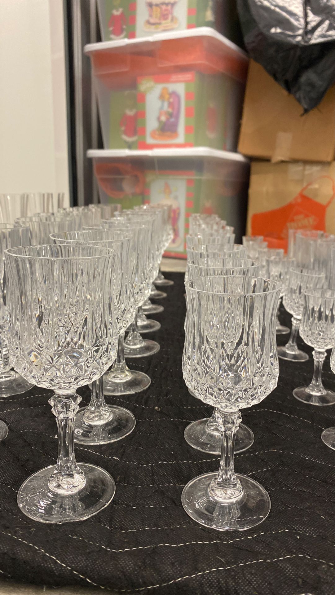 CRISTAL D’ARQUES DURAN Fine Cristal in 8 piece