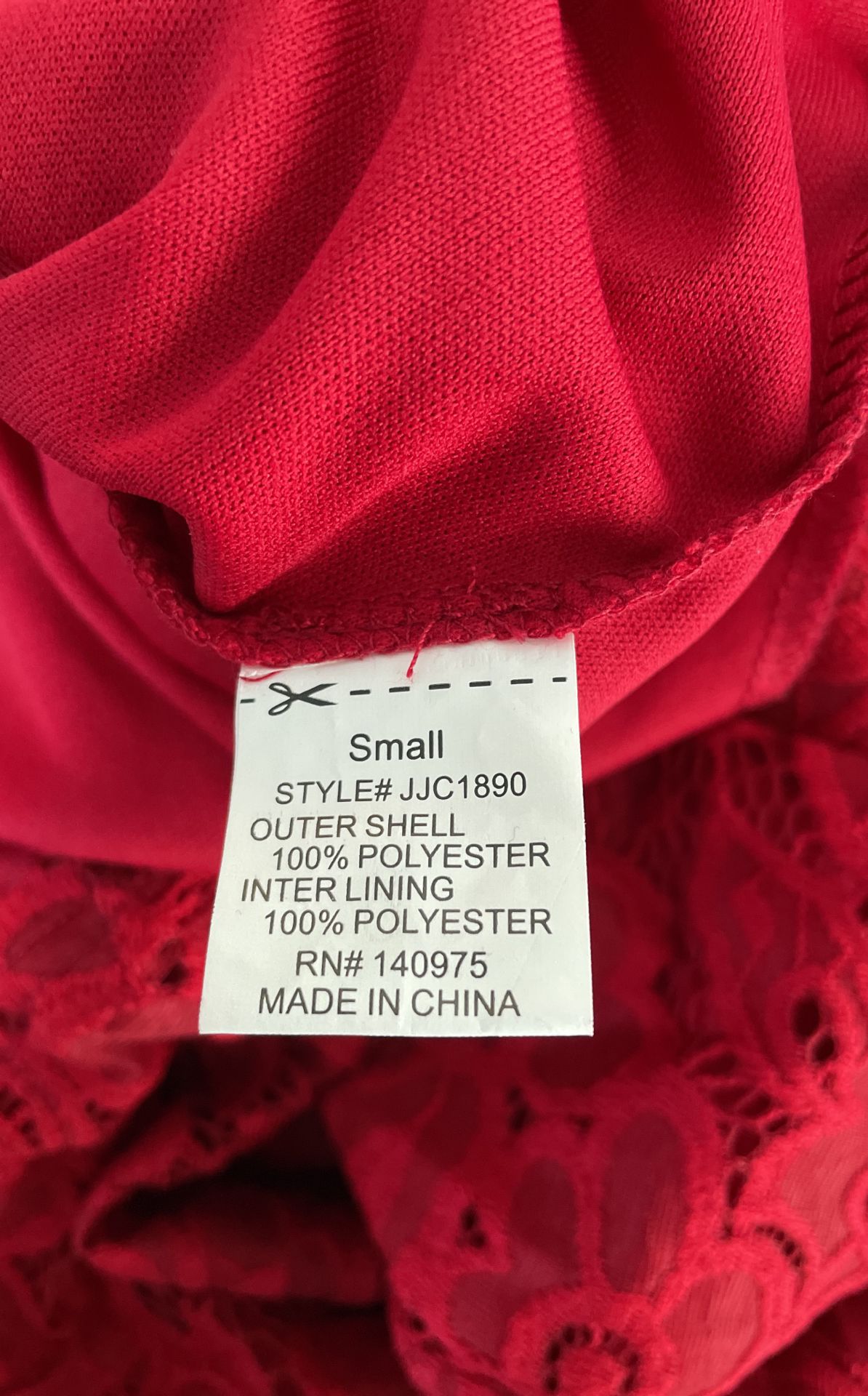 Red Lacey Dress