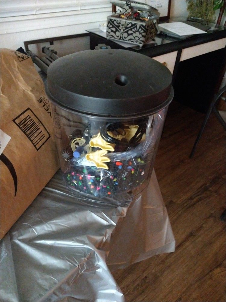 Smallish Fish Tank With Everything But Fish